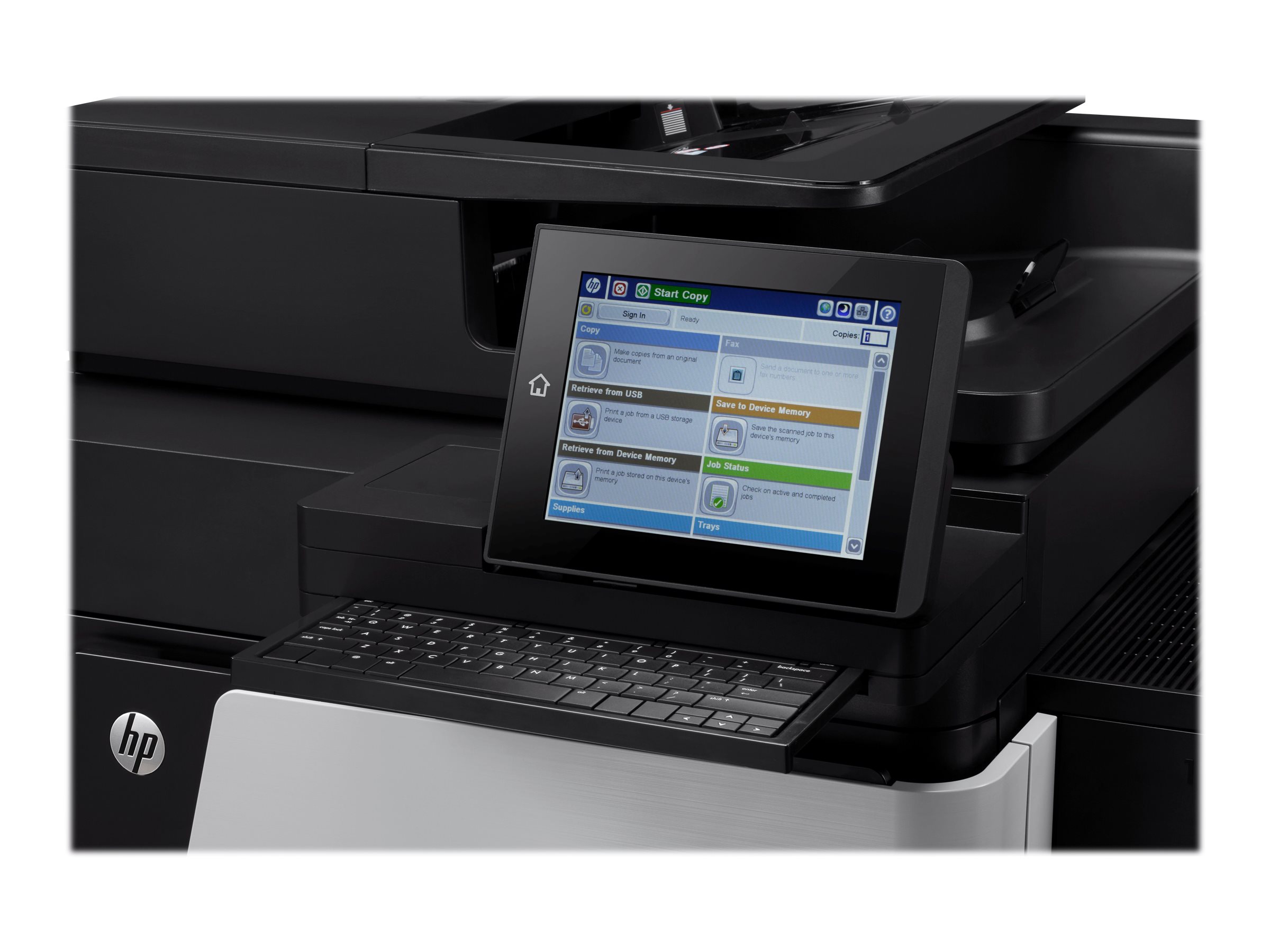 تصویر پرینتر استوک چندکاره لیزری اچ پی مدل LaserJet Enterprise flow MFP M830 - مسترنوبل