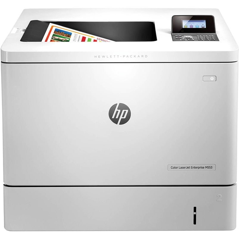 پرینتر استوک تک کاره لیزری رنگی اچ پی مدل HP LaserJet Enterprise 553dw