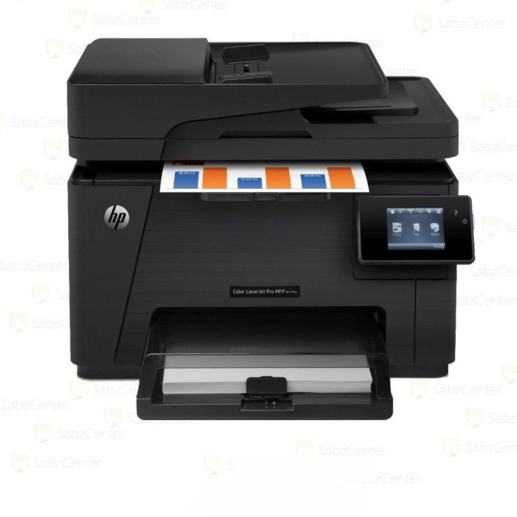 پرینتر استوک چند کاره لیزری اچ پی مدل HP Color LaserJet Pro MFP M177fw